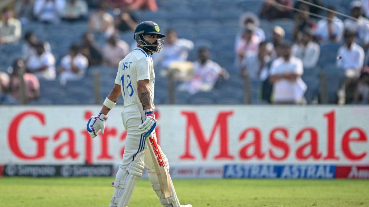 Kohli's misjudgment sees him dismissed for 1, fans call it 'rare failure'