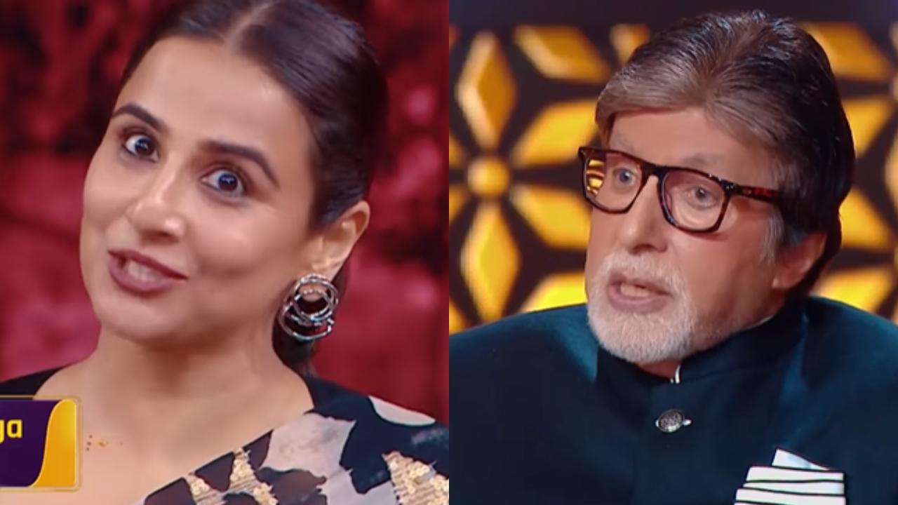 Big B says 'bahut hi bhayankar tha' as Vidya Balan channels her inner Manjulika