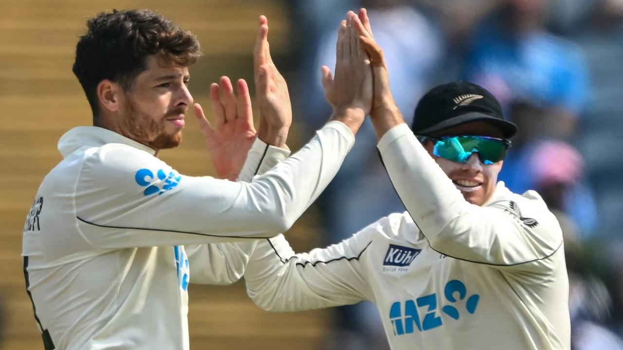 NZ swell their lead to 188 at tea after Santner's sensational bowling