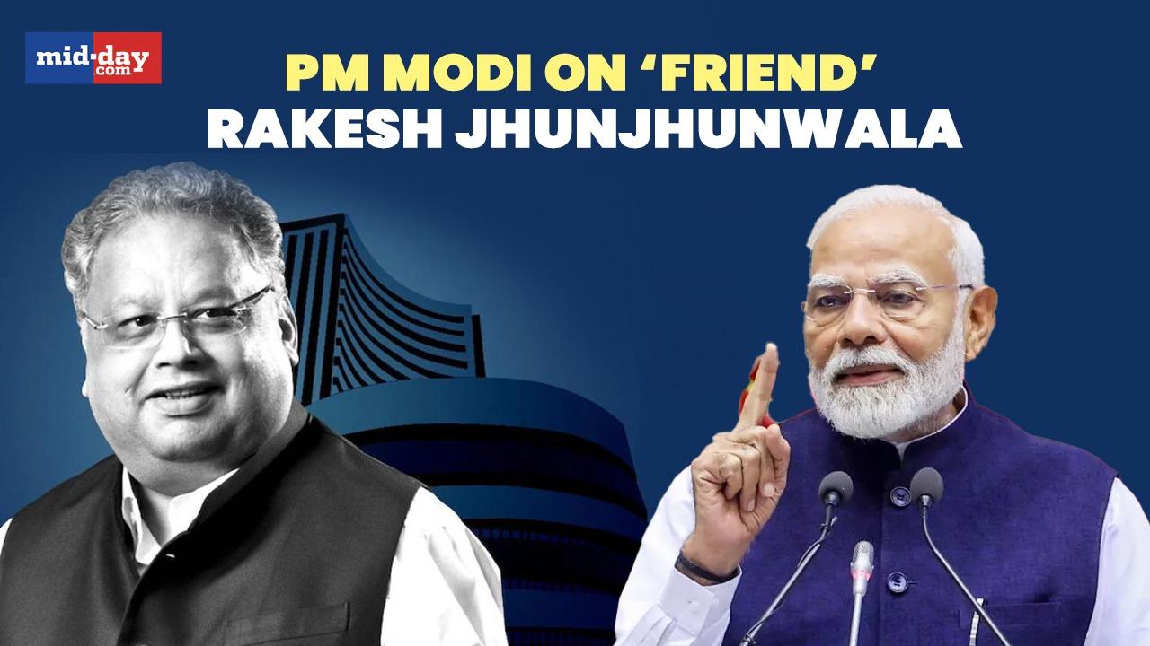 PM Modi in Varanasi remembers his ‘friend’ late Rakesh Jhunjhunwala