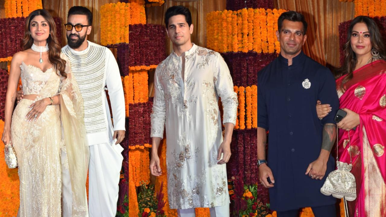 In Pics: Bollywood celebrities arrive at Ramesh Taurani’s Diwali bash