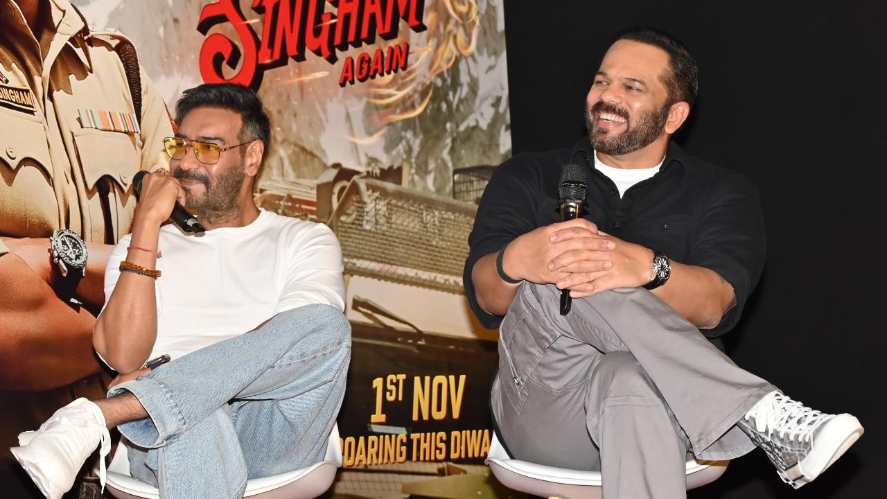 Rohit Shetty and Ajay Devgn on Singham's iconic line 'Aata majhi satakli'