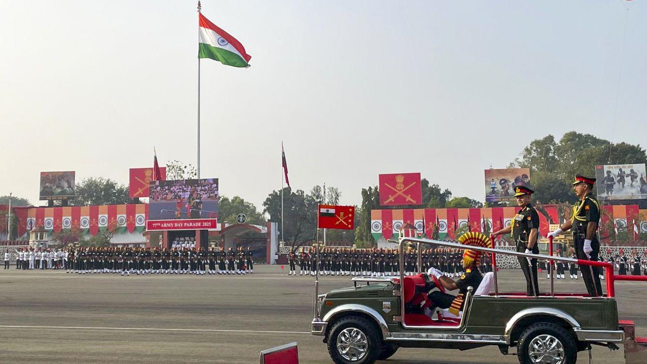 IN PHOTOS: 77th Army Day Parade at Khadki in Pune