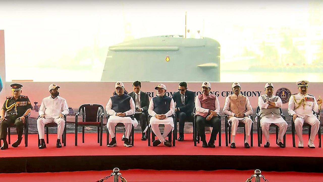 In Photos: Three naval warships commissioned; PM Modi attends event in Mumbai