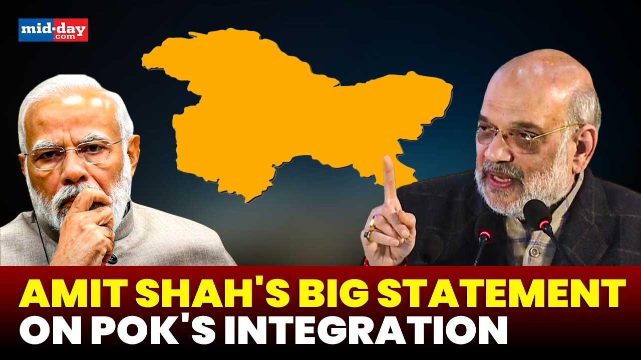 Amit Shah speaks on J&K's future, Subtly hints at PoK integration