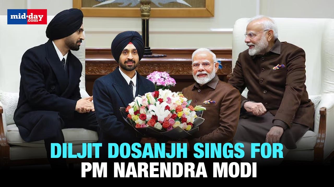 PM Narendra Modi has a heartfelt conversation with singer Diljit Dosanjh