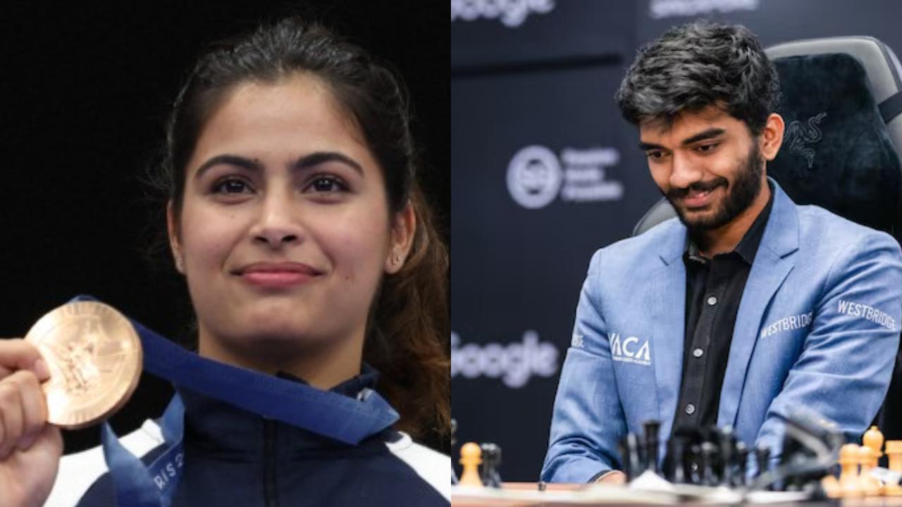 Manu Bhaker, D Gukesh among four athletes to be honoured with Khel Ratna award