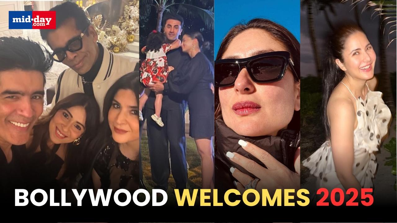 Kareena Kapoor in Switzerland, Ranbir-Alia in Thailand, celebs welcomed 2025