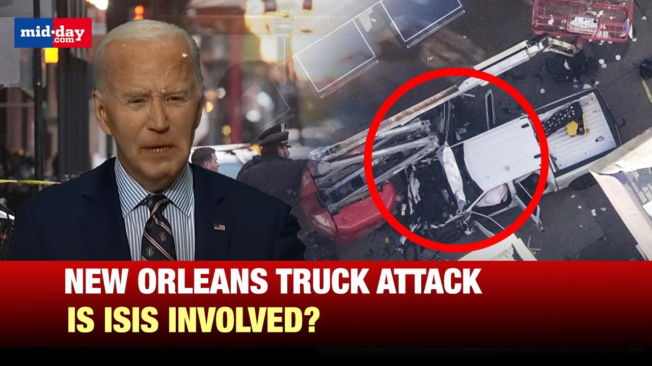 Biden links New Orleans truck attack to ISIS, Explosives found in vehicle