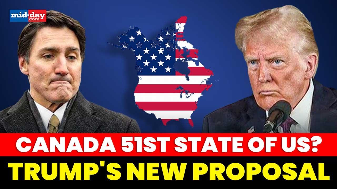 Trump proposes Canada join US, Promises economic benefits after Trudeau resigns